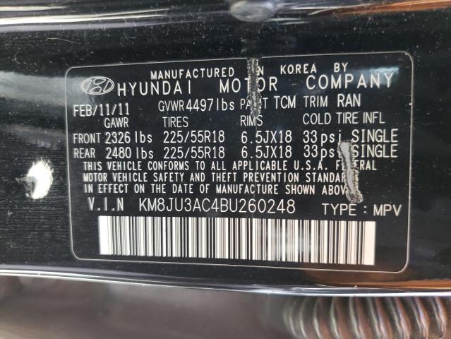 Photo 13 VIN: KM8JU3AC4BU260248 - HYUNDAI TUCSON GLS 