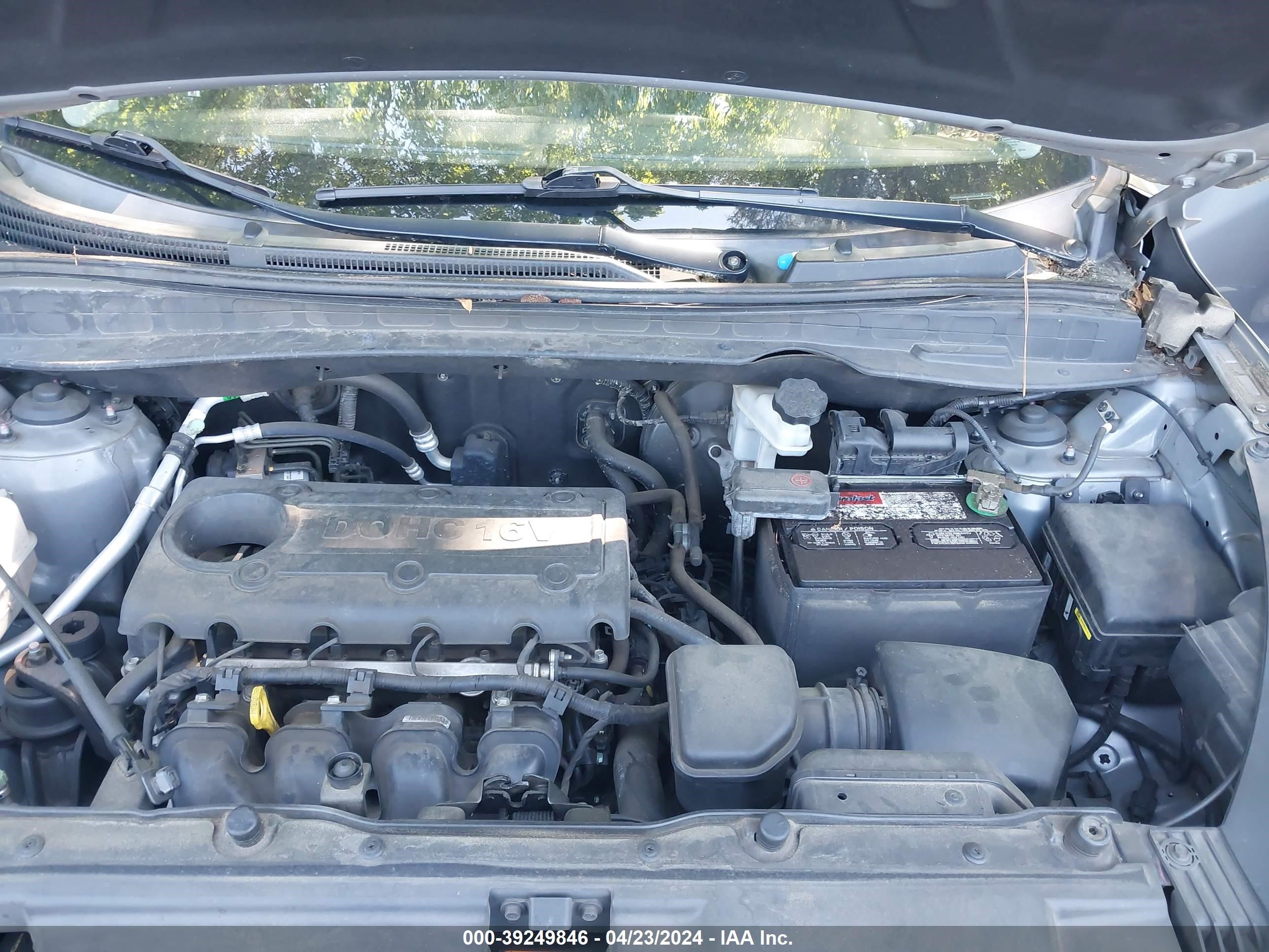 Photo 9 VIN: KM8JU3AC4CU405287 - HYUNDAI TUCSON 