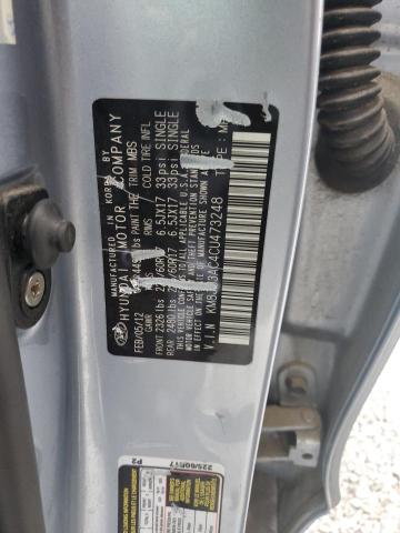 Photo 12 VIN: KM8JU3AC4CU473248 - HYUNDAI TUCSON GLS 