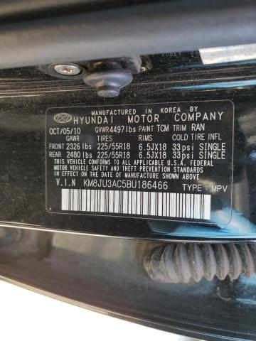 Photo 11 VIN: KM8JU3AC5BU186466 - HYUNDAI TUCSON 