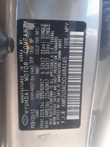 Photo 9 VIN: KM8JU3AC5CU484145 - HYUNDAI TUCSON GLS 