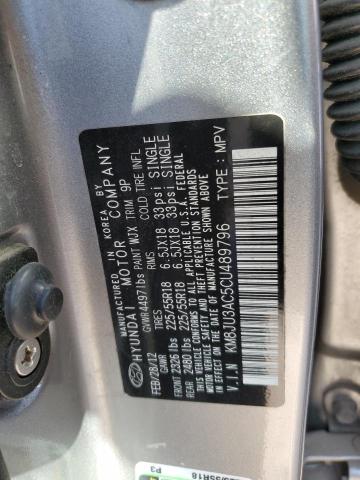 Photo 11 VIN: KM8JU3AC5CU489796 - HYUNDAI TUCSON 