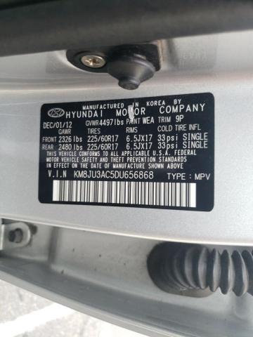 Photo 9 VIN: KM8JU3AC5DU656868 - HYUNDAI TUCSON 