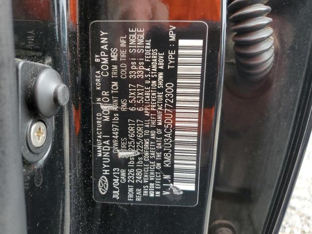 Photo 12 VIN: KM8JU3AC5DU772300 - HYUNDAI TUCSON 