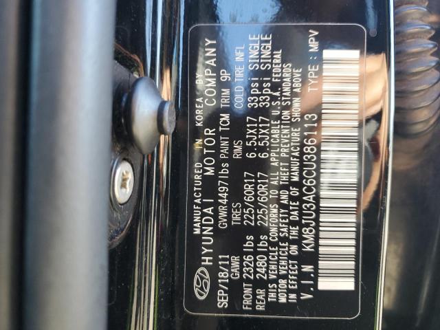 Photo 12 VIN: KM8JU3AC6CU386113 - HYUNDAI TUCSON GLS 