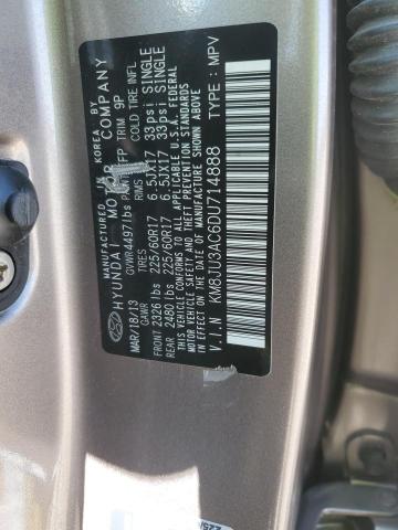 Photo 12 VIN: KM8JU3AC6DU714888 - HYUNDAI TUCSON GLS 