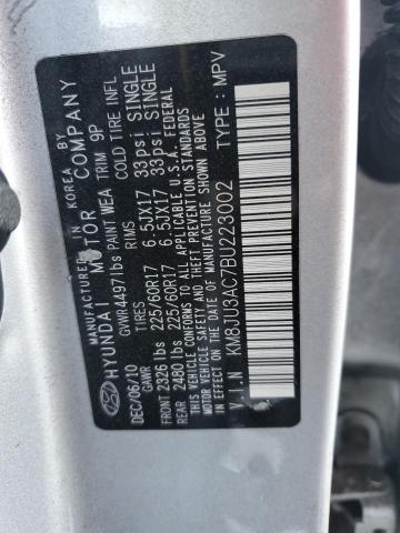 Photo 11 VIN: KM8JU3AC7BU223002 - HYUNDAI TUCSON GLS 