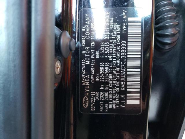 Photo 12 VIN: KM8JU3AC7CU388999 - HYUNDAI TUCSON GLS 