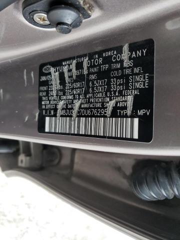 Photo 9 VIN: KM8JU3AC7DU676295 - HYUNDAI TUCSON GLS 