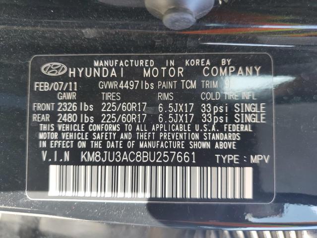 Photo 12 VIN: KM8JU3AC8BU257661 - HYUNDAI TUCSON GLS 