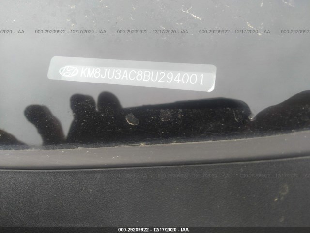 Photo 8 VIN: KM8JU3AC8BU294001 - HYUNDAI TUCSON 