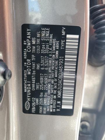 Photo 13 VIN: KM8JU3AC8CU487931 - HYUNDAI TUCSON GLS 