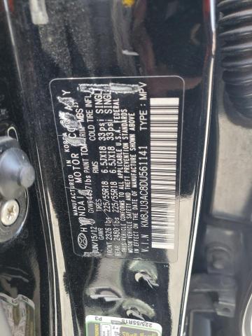 Photo 12 VIN: KM8JU3AC8DU561141 - HYUNDAI TUCSON 