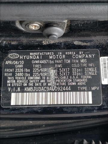 Photo 9 VIN: KM8JU3AC9AU092444 - HYUNDAI TUCSON GLS 