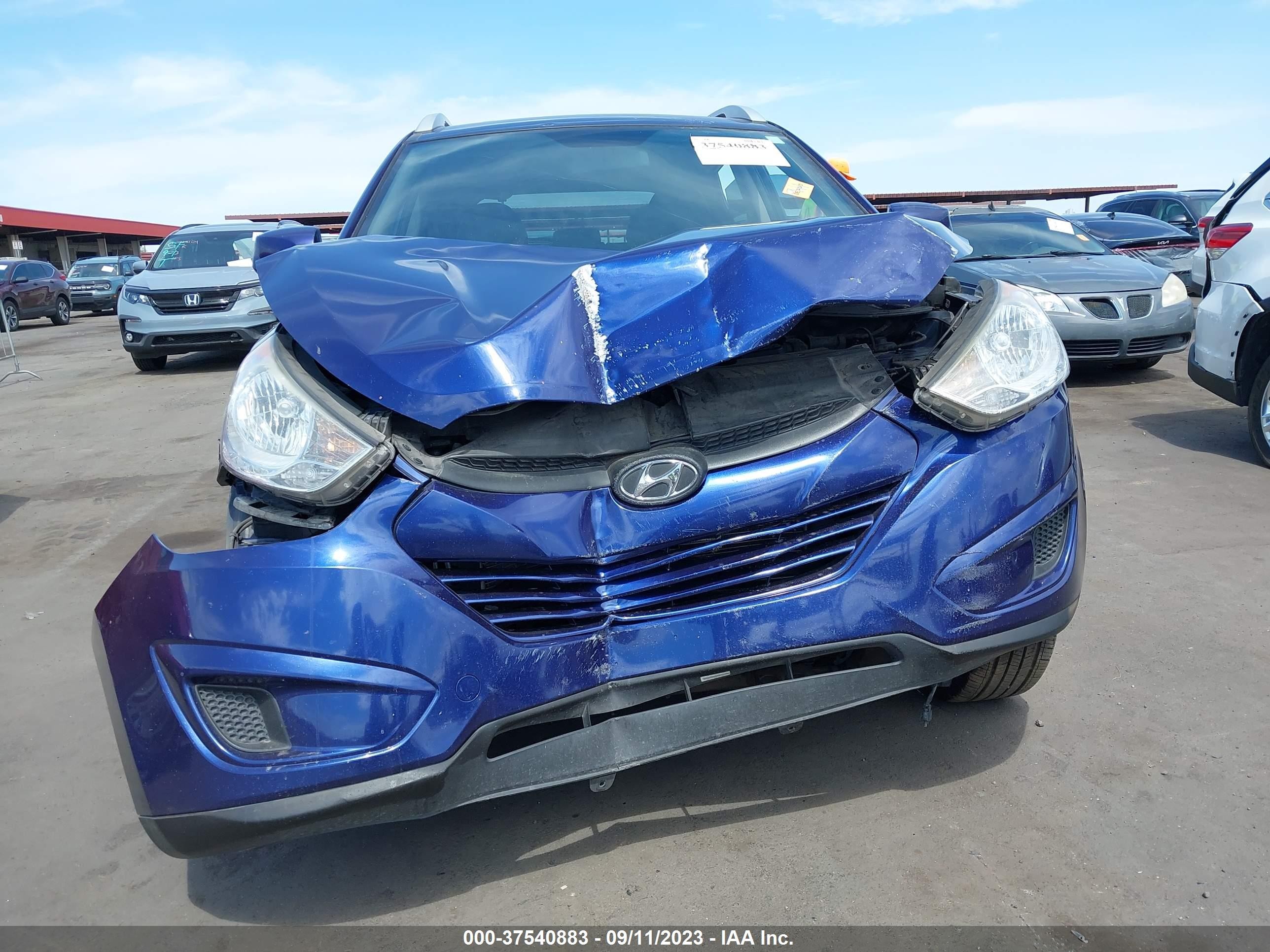 Photo 11 VIN: KM8JU3AC9BU157178 - HYUNDAI TUCSON 