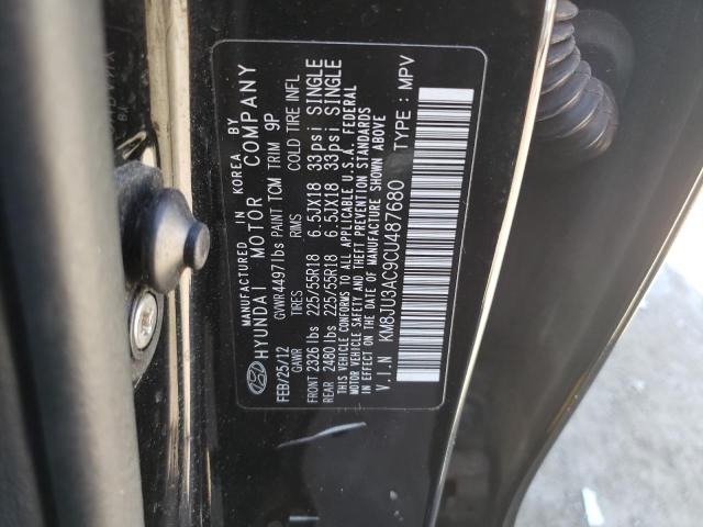 Photo 12 VIN: KM8JU3AC9CU487680 - HYUNDAI TUCSON GLS 