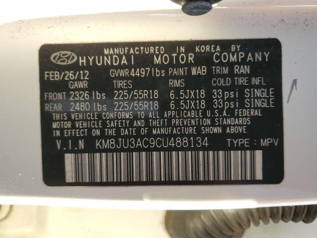 Photo 11 VIN: KM8JU3AC9CU488134 - HYUNDAI TUCSON GLS 