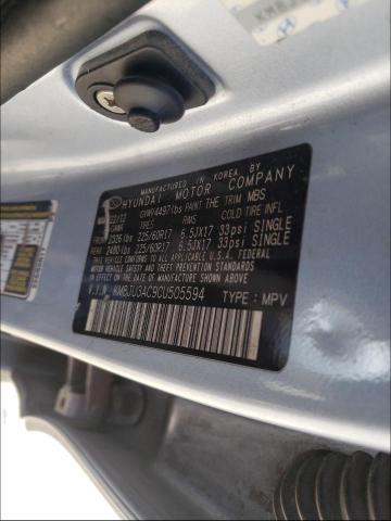 Photo 9 VIN: KM8JU3AC9CU505594 - HYUNDAI TUCSON GLS 