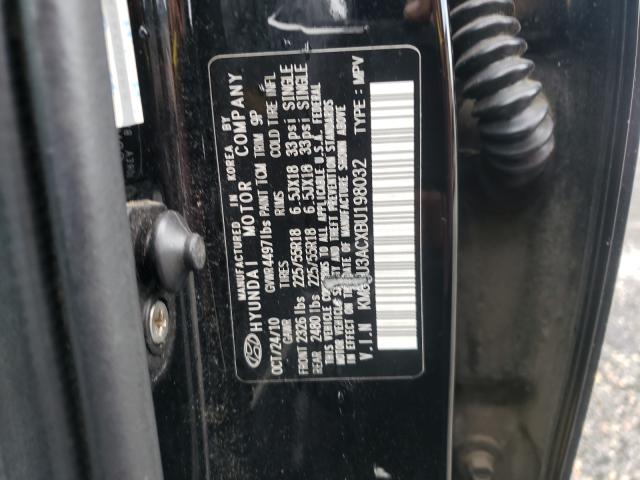 Photo 9 VIN: KM8JU3ACXBU198032 - HYUNDAI TUCSON GLS 