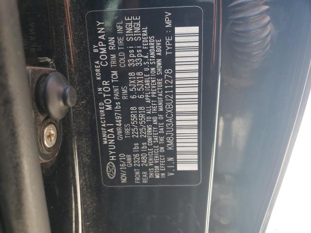 Photo 9 VIN: KM8JU3ACXBU211278 - HYUNDAI TUCSON GLS 