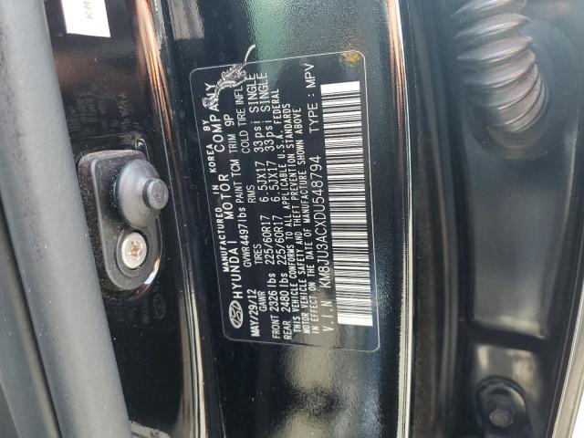 Photo 9 VIN: KM8JU3ACXDU548794 - HYUNDAI TUCSON GLS 