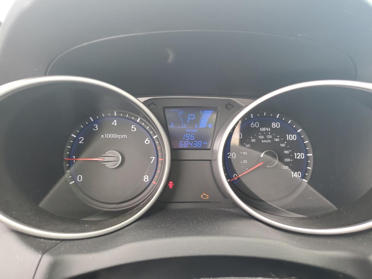 Photo 8 VIN: KM8JU3ACXDU712707 - HYUNDAI TUCSON 