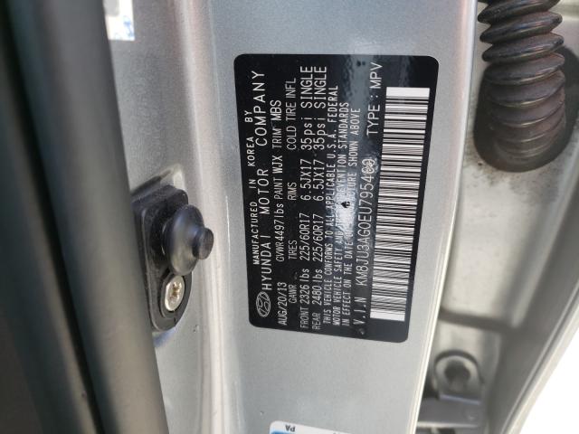 Photo 9 VIN: KM8JU3AG0EU795469 - HYUNDAI TUCSON GLS 