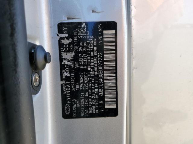 Photo 12 VIN: KM8JU3AG0EU827272 - HYUNDAI TUCSON GLS 