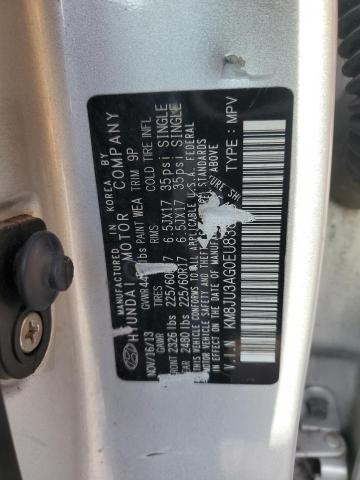 Photo 11 VIN: KM8JU3AG0EU838854 - HYUNDAI TUCSON 