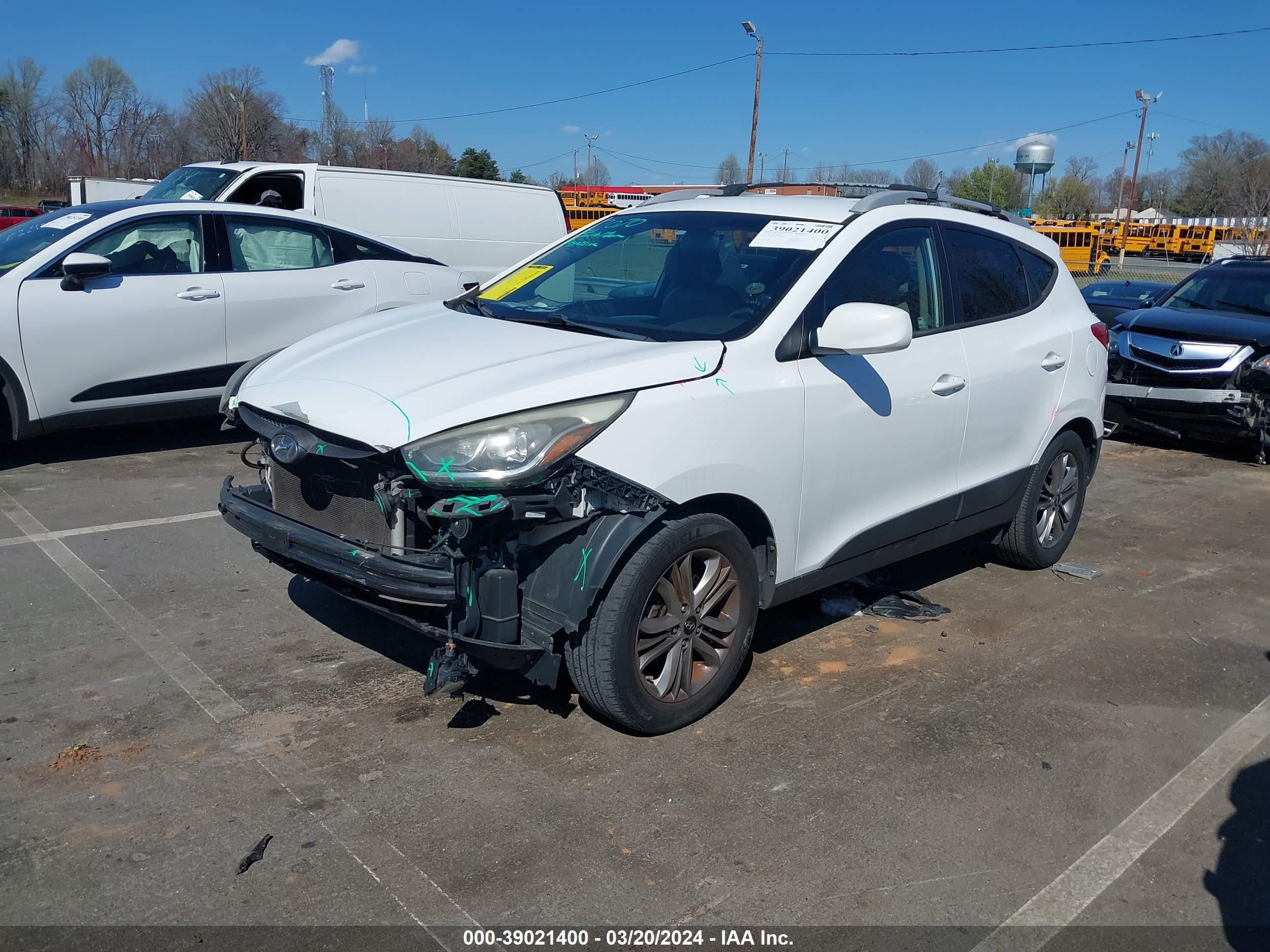 Photo 1 VIN: KM8JU3AG0EU928697 - HYUNDAI TUCSON 