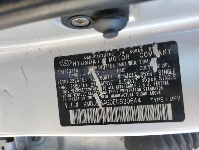 Photo 11 VIN: KM8JU3AG0EU930644 - HYUNDAI TUCSON 