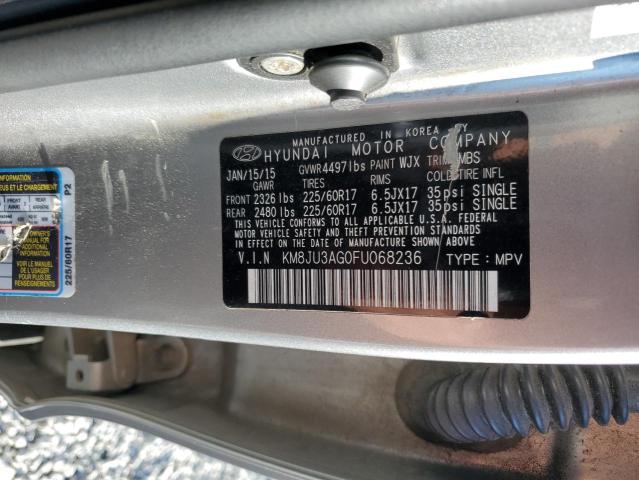 Photo 12 VIN: KM8JU3AG0FU068236 - HYUNDAI TUCSON LIM 