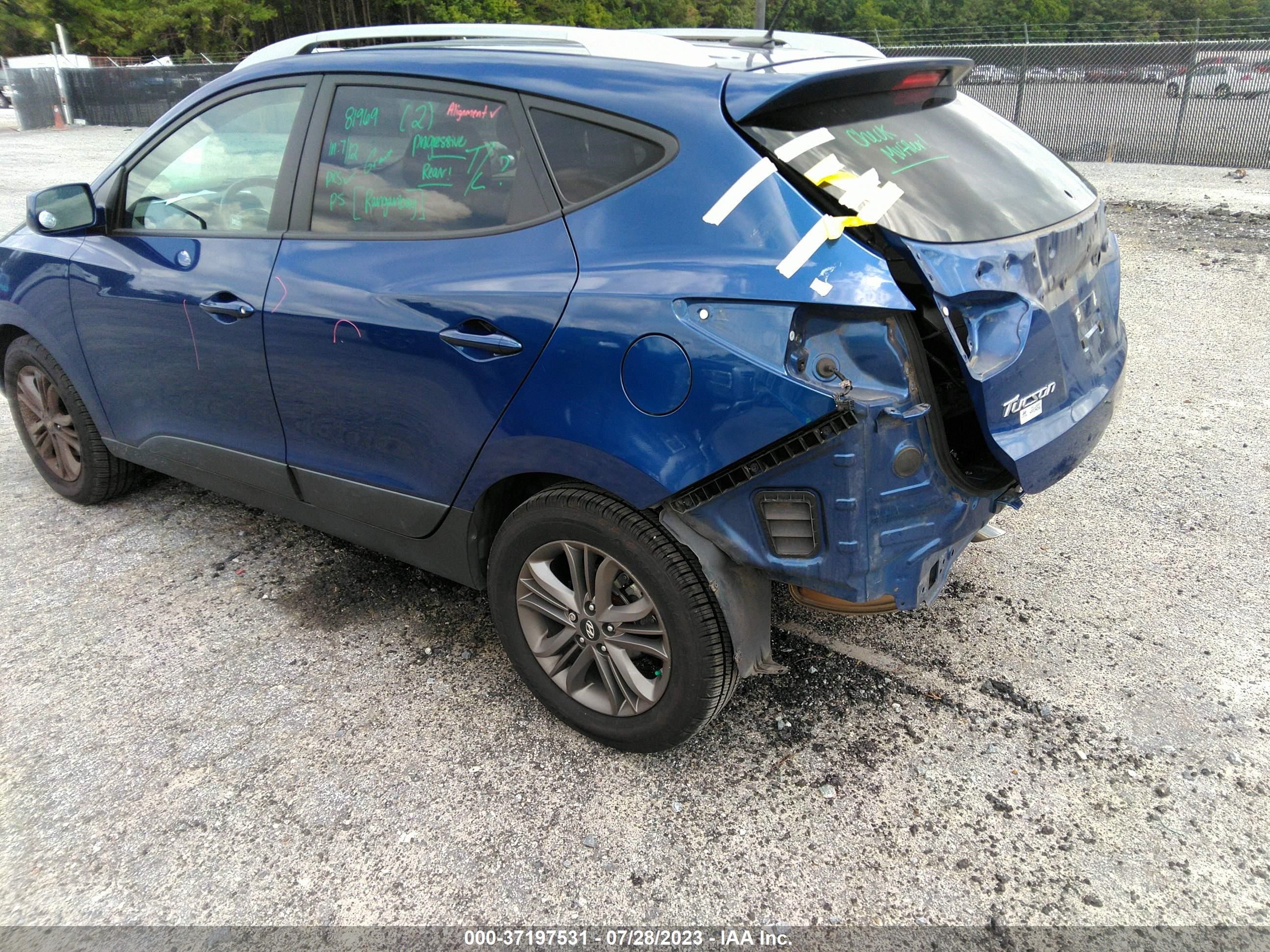 Photo 2 VIN: KM8JU3AG2EU927258 - HYUNDAI TUCSON 