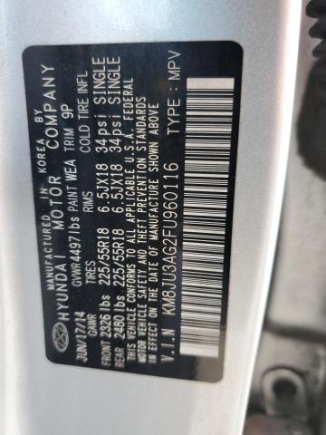 Photo 12 VIN: KM8JU3AG2FU960116 - HYUNDAI TUCSON 