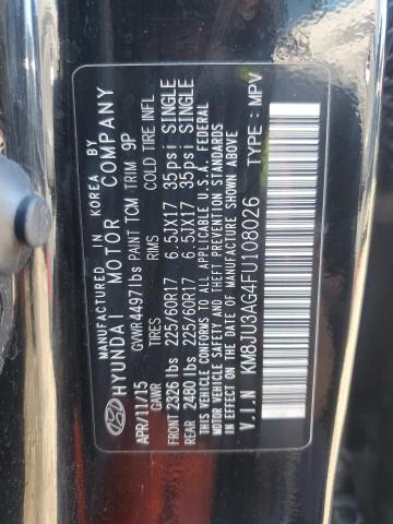 Photo 11 VIN: KM8JU3AG4FU108026 - HYUNDAI TUCSON LIM 