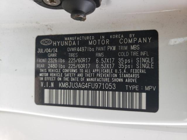 Photo 9 VIN: KM8JU3AG4FU971053 - HYUNDAI TUCSON LIM 