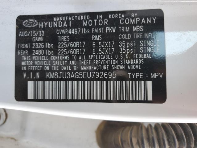 Photo 13 VIN: KM8JU3AG5EU792695 - HYUNDAI TUCSON 