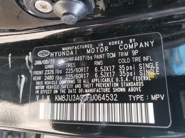 Photo 9 VIN: KM8JU3AG6FU064532 - HYUNDAI TUCSON 