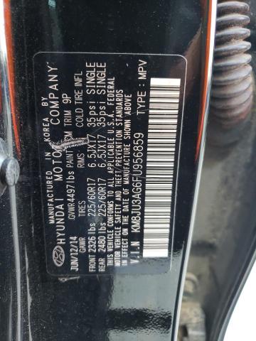 Photo 9 VIN: KM8JU3AG6FU956859 - HYUNDAI TUCSON LIM 