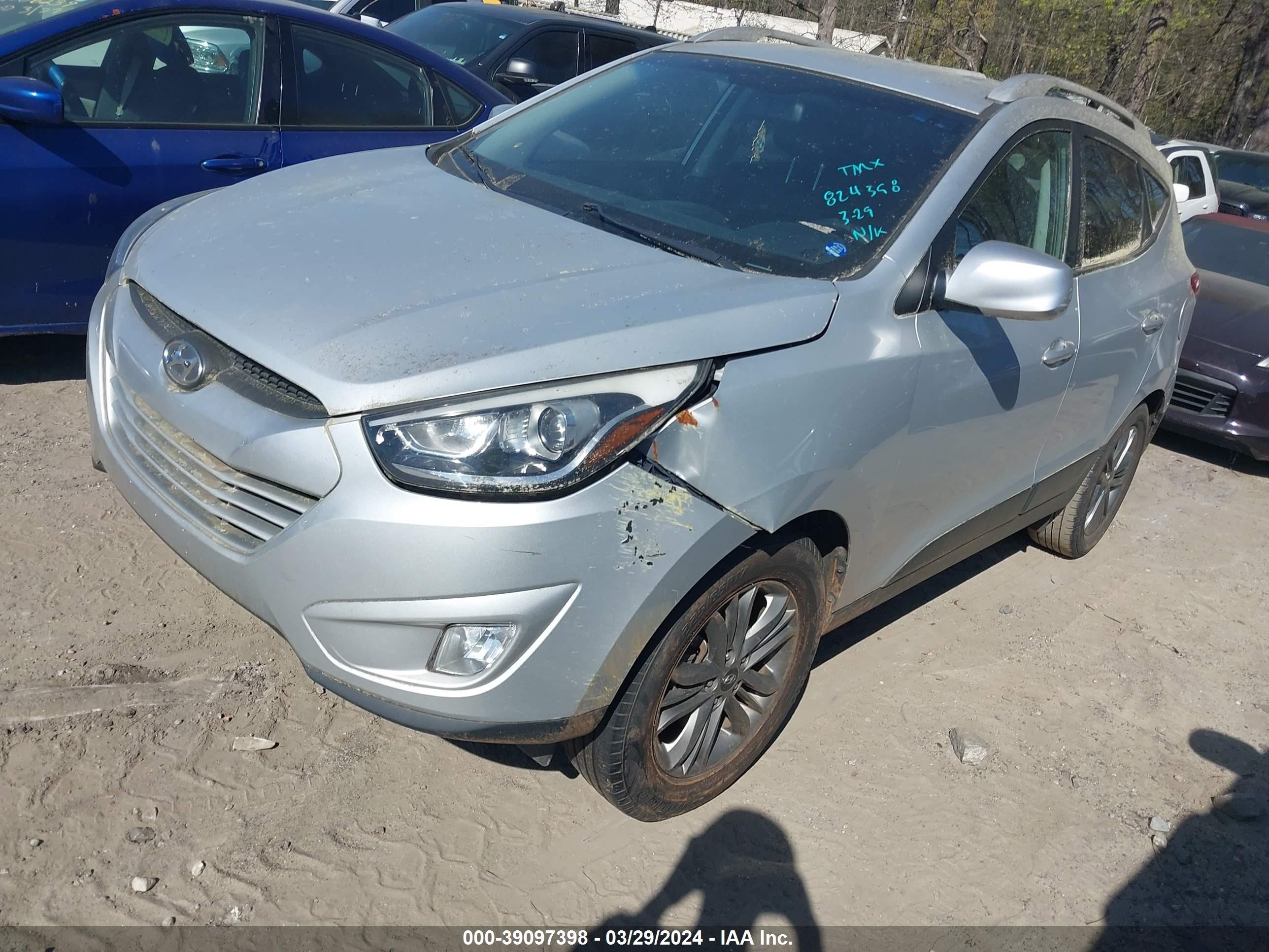 Photo 1 VIN: KM8JU3AG7EU824398 - HYUNDAI TUCSON 