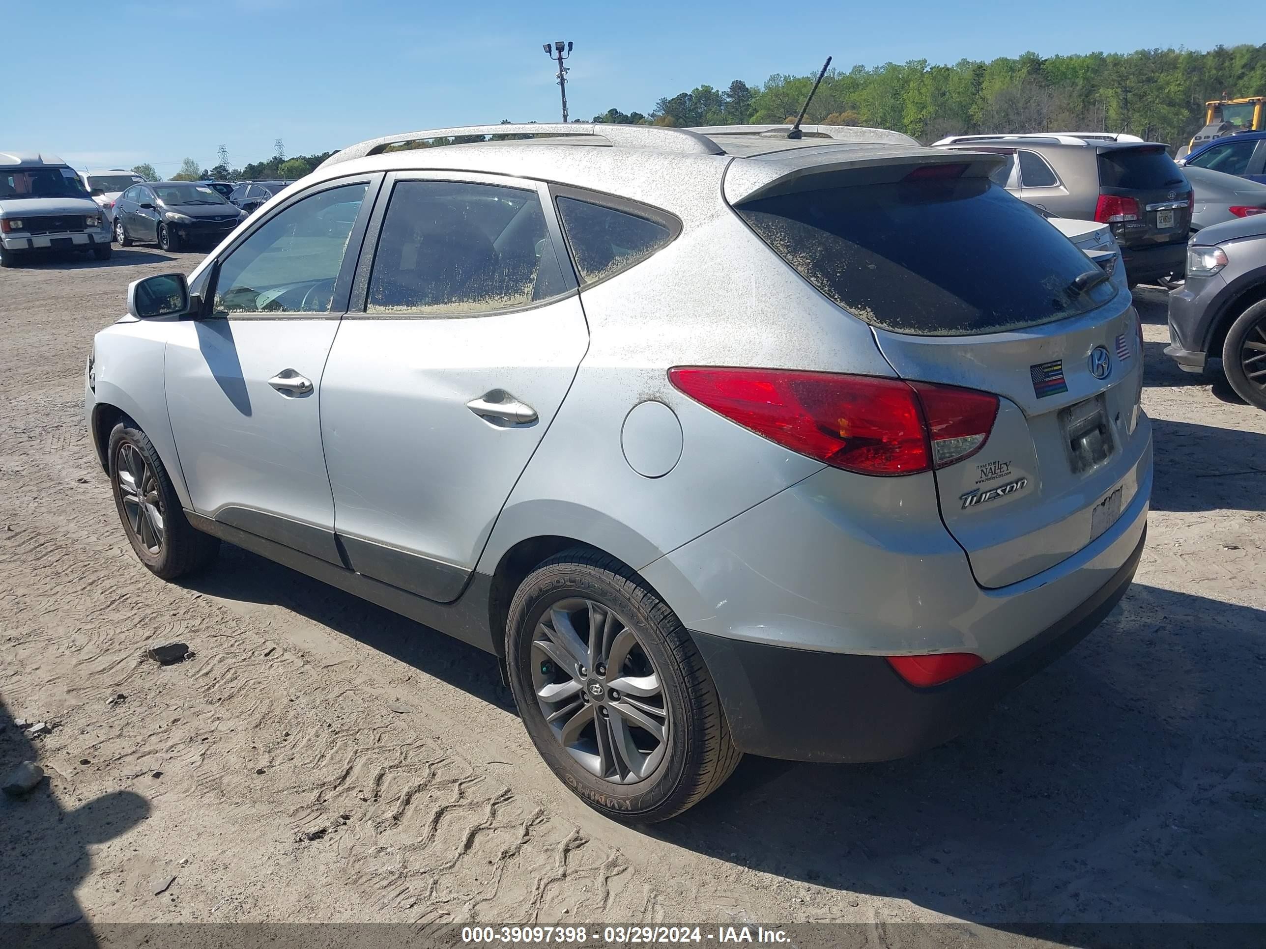 Photo 2 VIN: KM8JU3AG7EU824398 - HYUNDAI TUCSON 