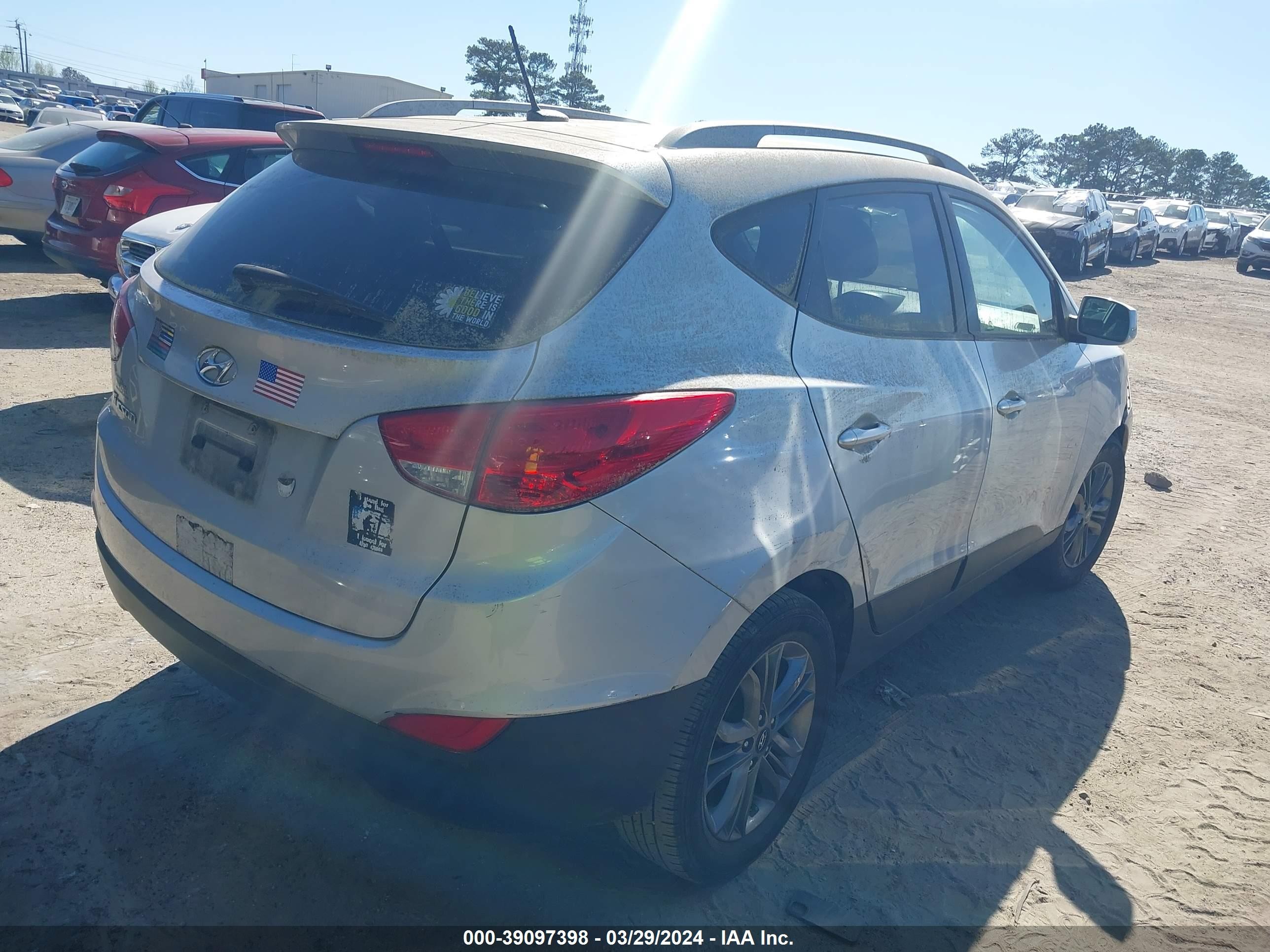 Photo 3 VIN: KM8JU3AG7EU824398 - HYUNDAI TUCSON 