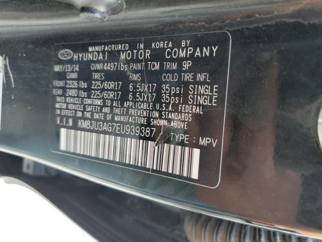 Photo 11 VIN: KM8JU3AG7EU939387 - HYUNDAI TUCSON 