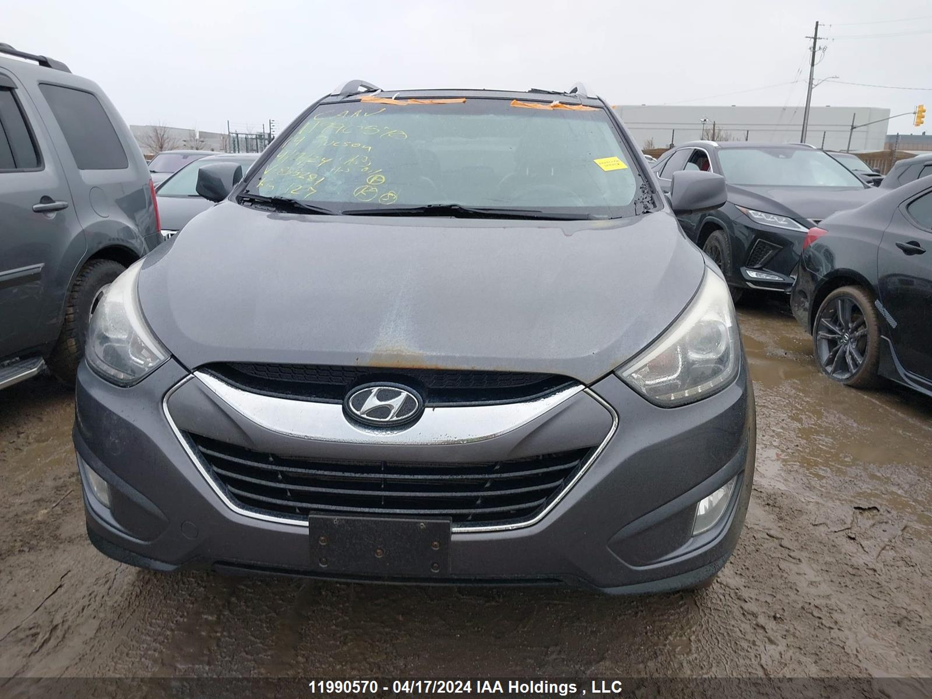 Photo 11 VIN: KM8JU3AG8EU835281 - HYUNDAI TUCSON 