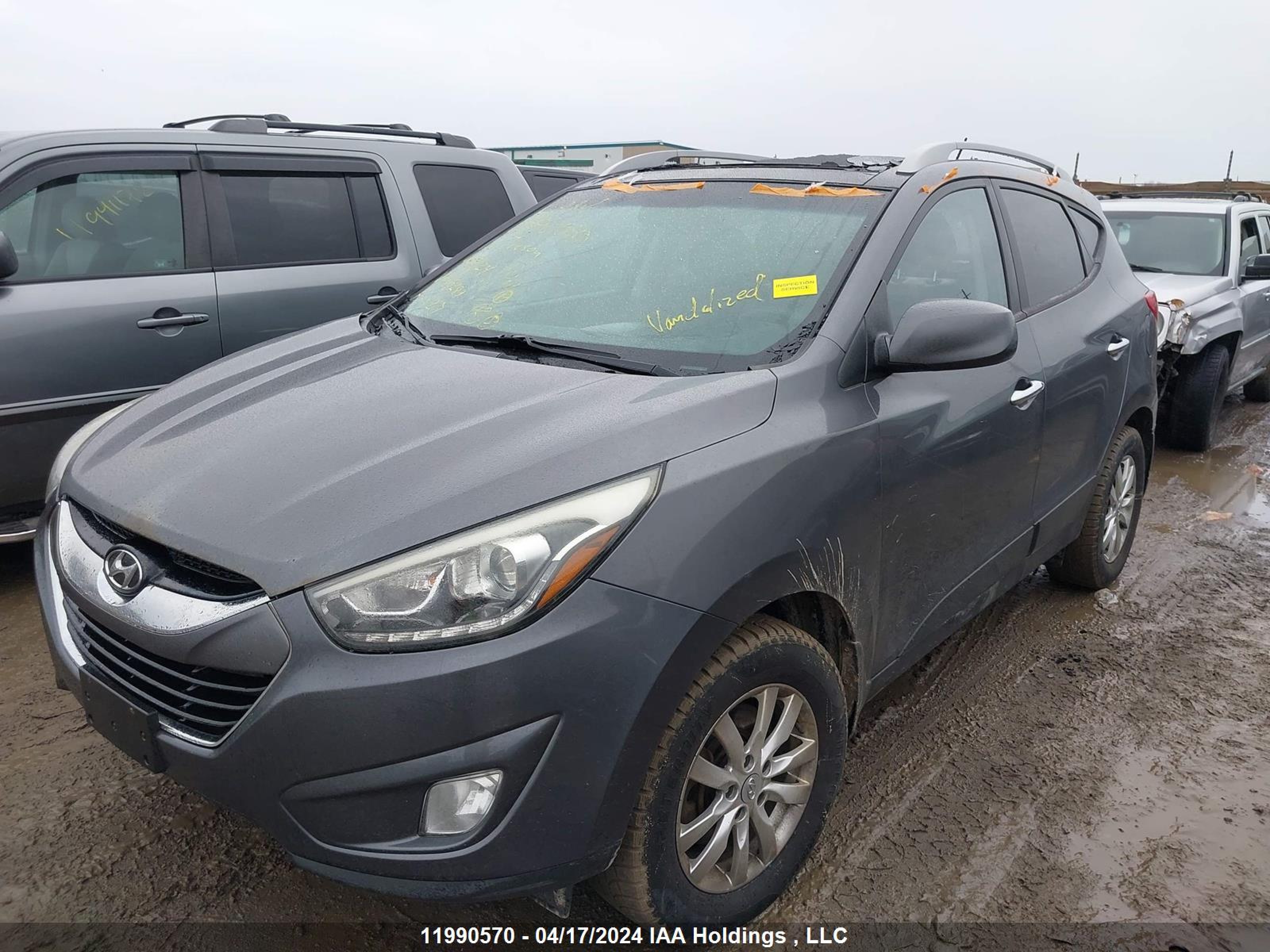 Photo 5 VIN: KM8JU3AG8EU835281 - HYUNDAI TUCSON 