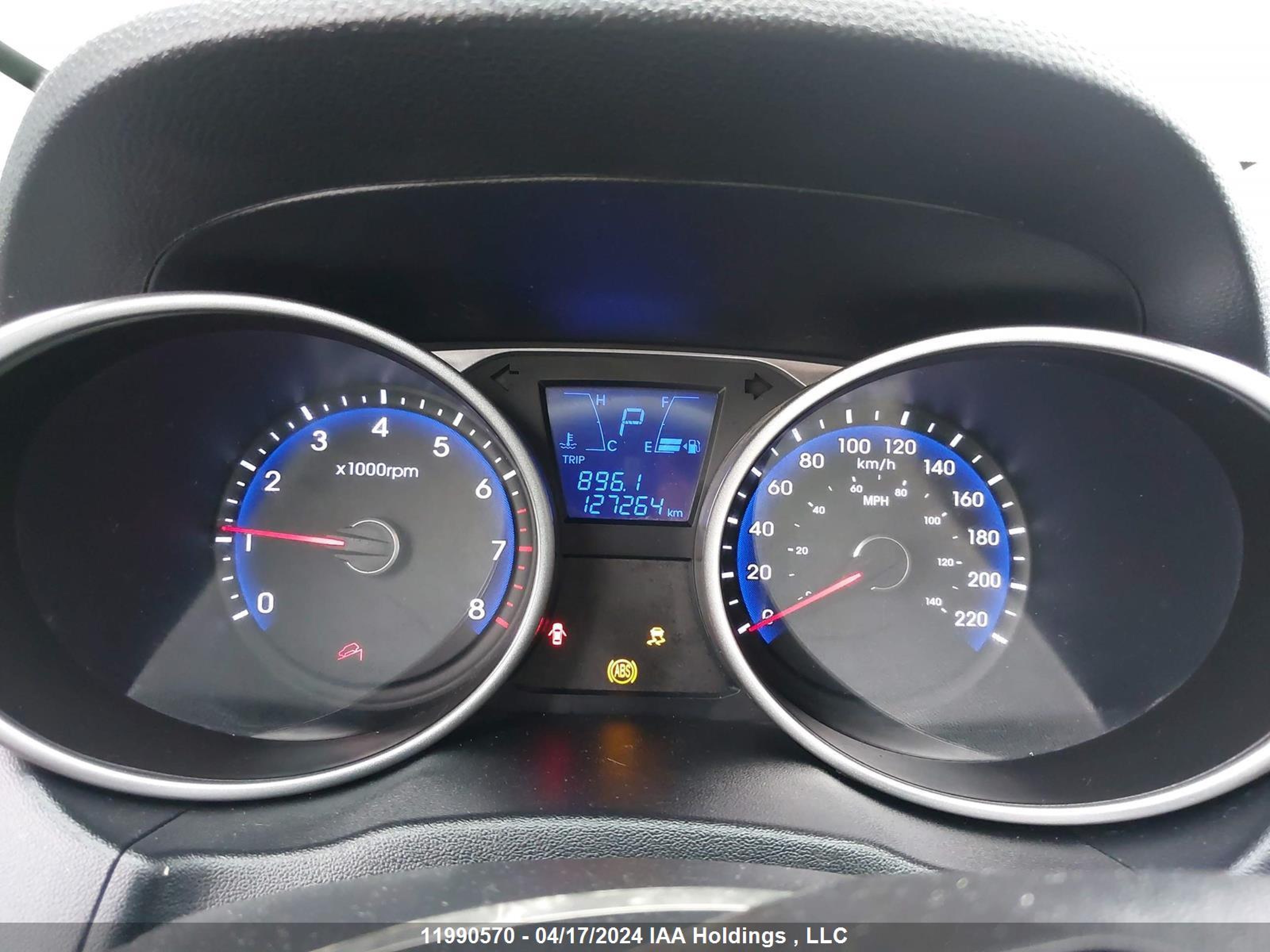 Photo 6 VIN: KM8JU3AG8EU835281 - HYUNDAI TUCSON 