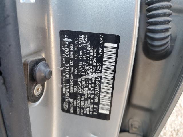 Photo 12 VIN: KM8JU3AG8FU031256 - HYUNDAI TUCSON LIM 