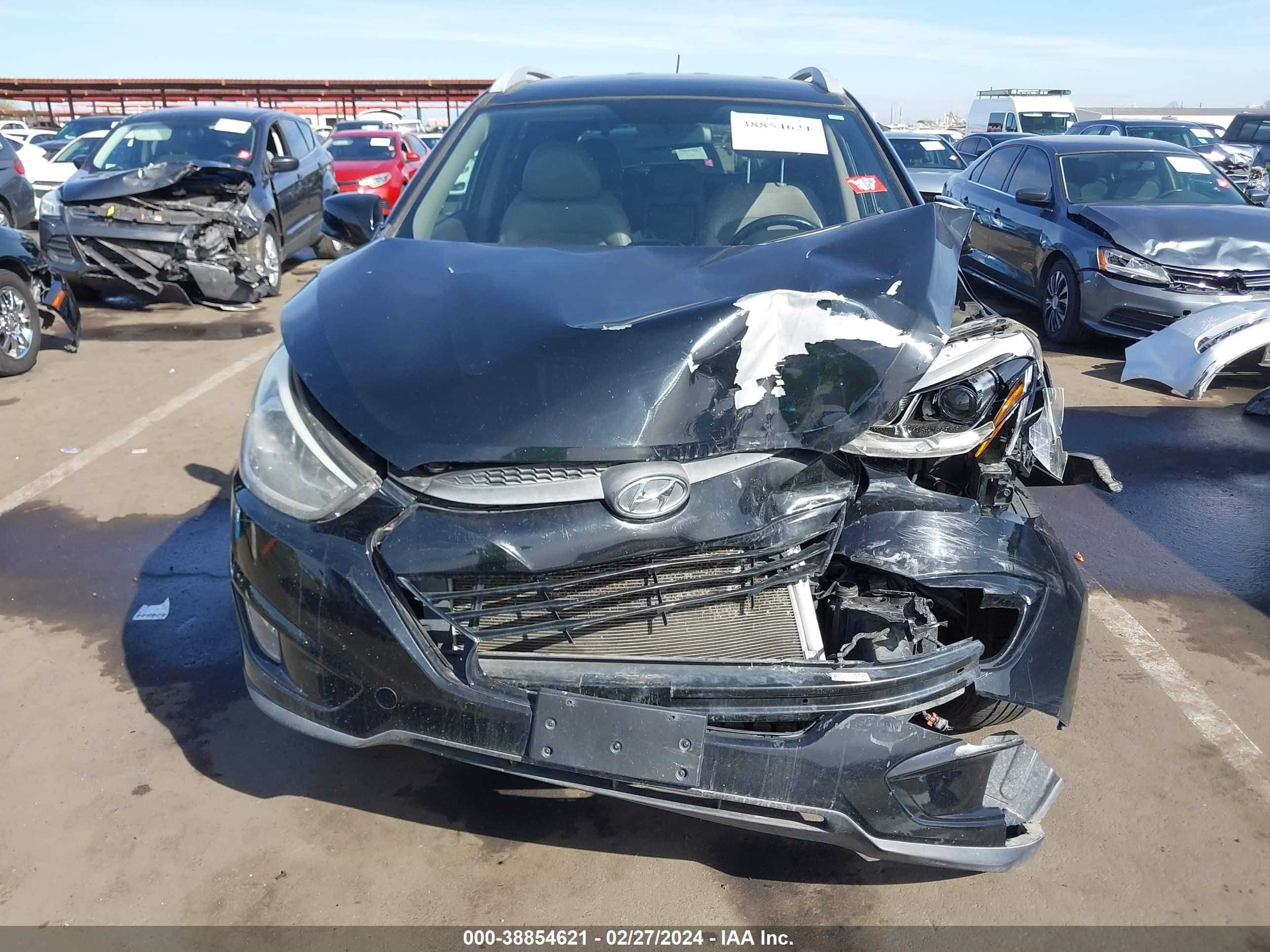 Photo 10 VIN: KM8JU3AG8FU064127 - HYUNDAI TUCSON 