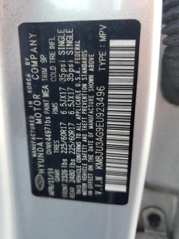 Photo 12 VIN: KM8JU3AG9EU923496 - HYUNDAI TUCSON GLS 