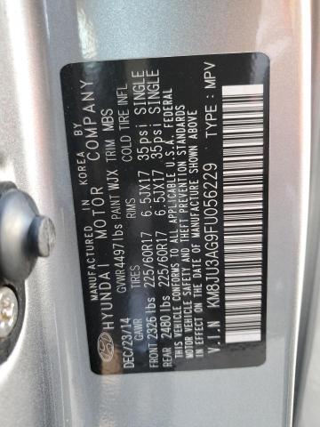 Photo 11 VIN: KM8JU3AG9FU056229 - HYUNDAI TUCSON LIM 